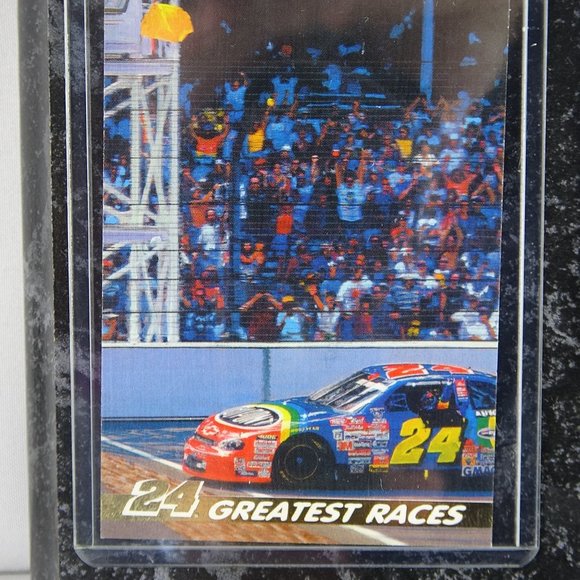 NASSCAR Jeff Gordon Dupont #24 The Personal Card Plaque - Picture 5 of 6